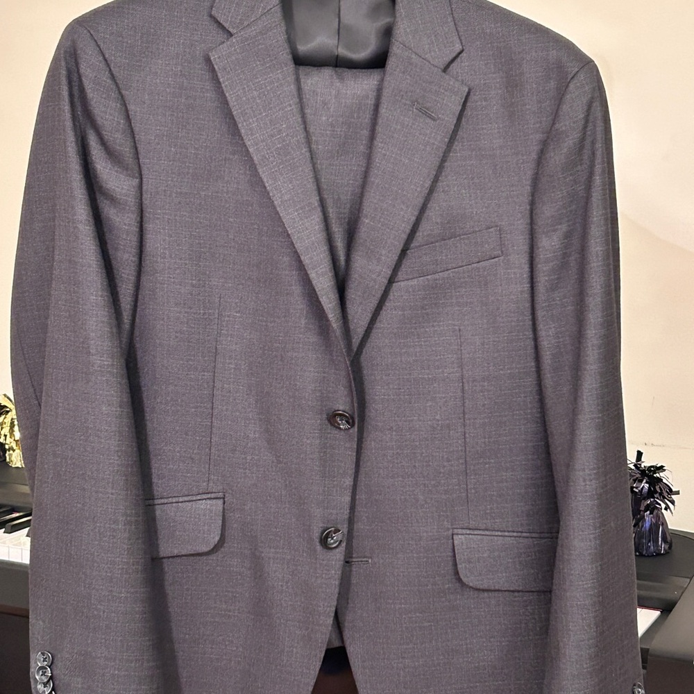 Kenneth Cole Charcoal Suit Jacket